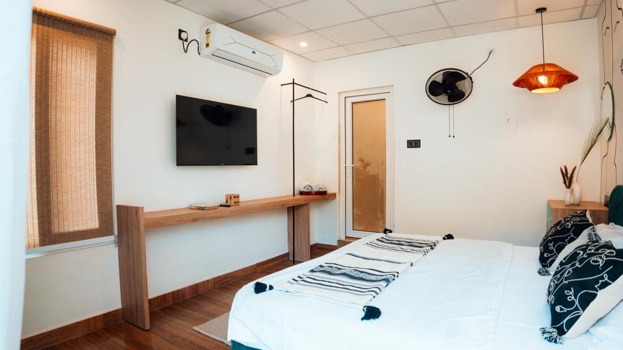 Art Bliss Hostel Rishīkesh Eksteriør billede