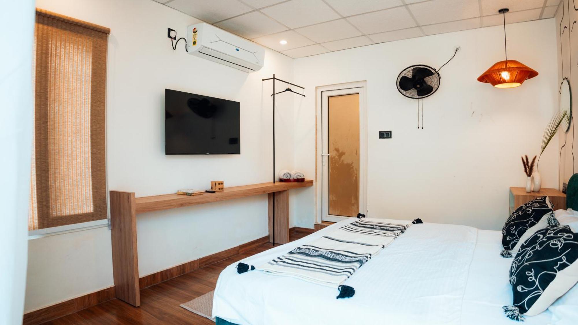 Art Bliss Hostel Rishīkesh Eksteriør billede